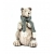 Miś zimowy figurka ceramiczna 35 cm
